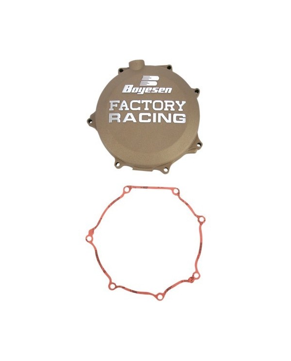 Tapa Discos Embrague Boyesen Kawasaki KX 450 F 16-18 Magnesio