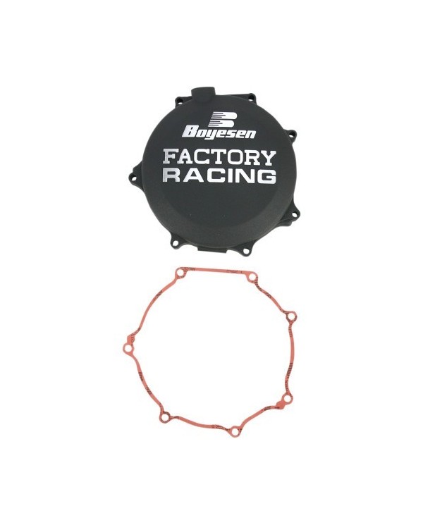 Tapa Discos Embrague Boyesen Kawasaki KX 450 F 16-18 Negro