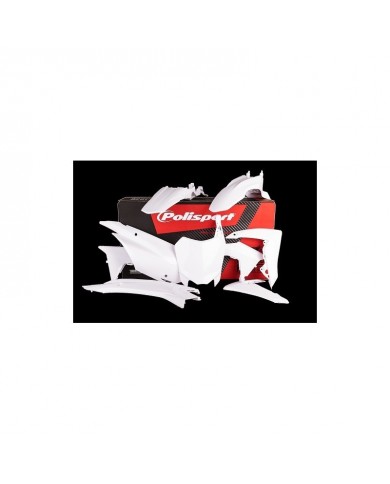 Kit Plásticos Polisport Honda CRF 110 F 13-18 Blanco