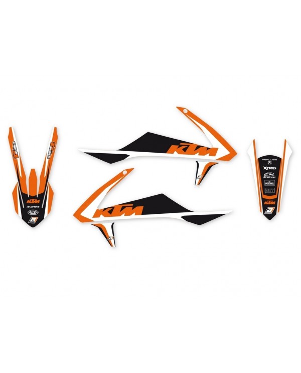 Kit Adhesivos Blackbird Dream 4 KTM EXC/EXC-F 17-19 SX/SX-F 16-18