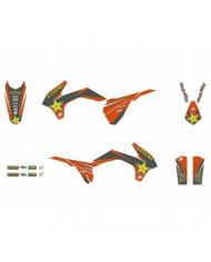 Kit Adhesivos Blackbird Rockstar KTM EXC 14-16 SX/SX-F 13-15