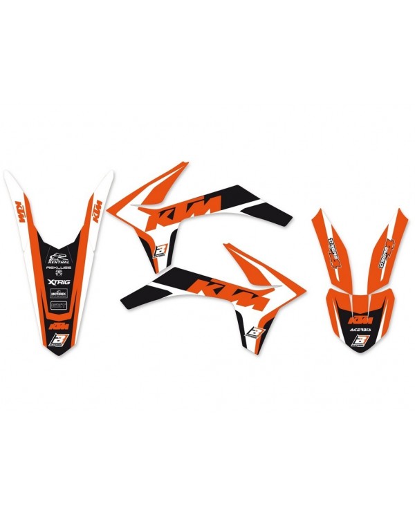 Kit Adhesivos Blackbird Dream 4 KTM EXC/EXC-F 12-13 SX/SX-F 11-12