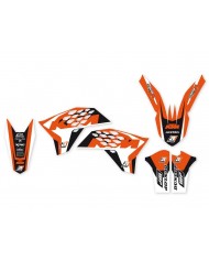 Kit Adhesivos Blackbird Dream 4 KTM EXC/EXC-F 08-11 SX/SX-F 07-10
