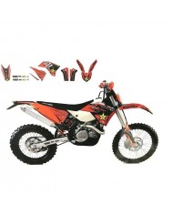 Kit Adhesivos Blackbird Rockstar Energy KTM EXC/EXC-F 05-07 SX/SX-F 05-06