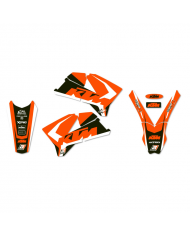 Kit Adhesivos Blackbird Dream 4 KTM EXC/EXC-F 05-07 SX/SX-F 05-06