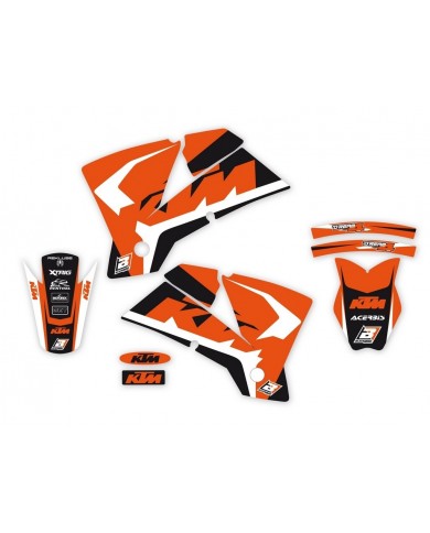 Kit Adhesivos Blackbird Dream 4 KTM EXC/EXC-F 03-04 SX/SX-F 01-04