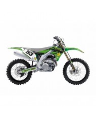 Kit Adhesivos Blackbird Rockstar Energy Kawasaki Kx450F 19-21 KX250 21