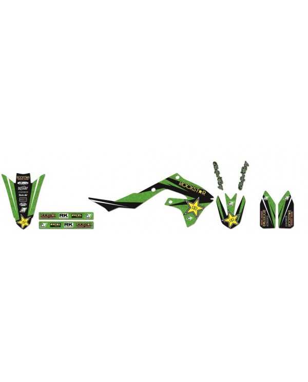 Kit Adhesivos Blackbird Rockstar Energy Kawasaki Kx450F 19-21 KX250 21