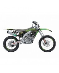 Kit Adhesivos Blackbird Team 19 Kawasaki KX 450 F 16-18