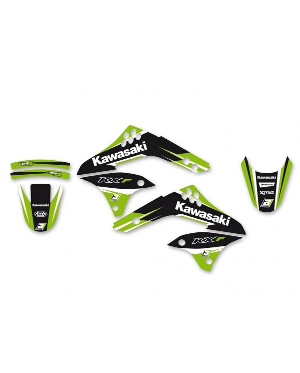 Kit Adhesivos Blackbird Dream 4 Kawasaki KX 450 F 06-08