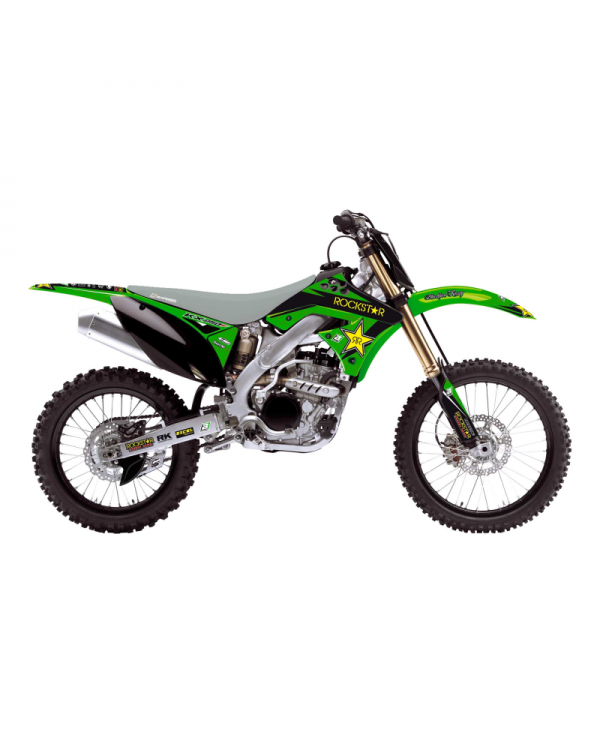 Kit Adhesivos Blackbird Rockstar Energy Kawasaki KX 250F 09-12
