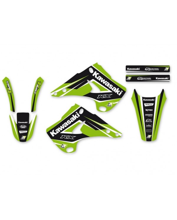 Kit Adhesivos Blackbird Dream 4 Kawasaki KX 125/250 03-08