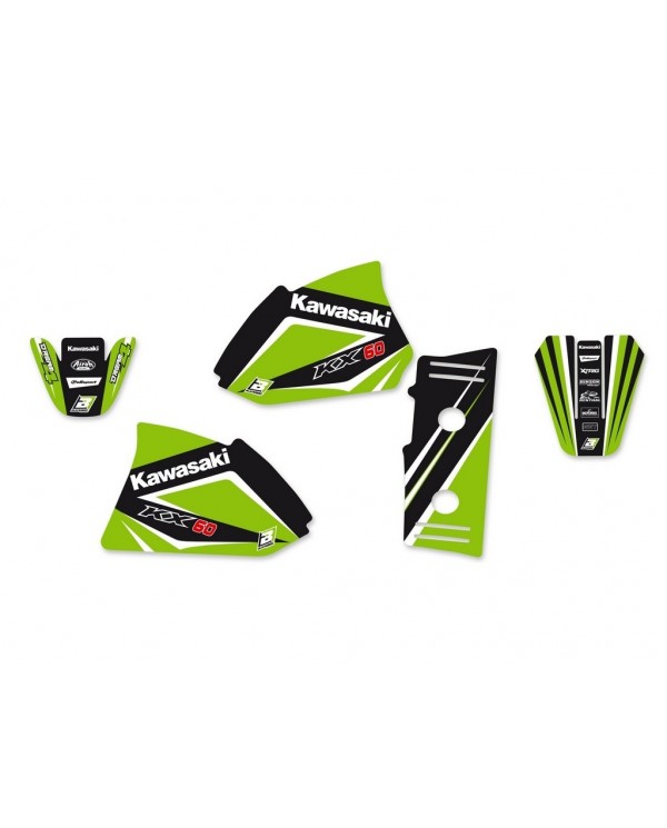 Kit Adhesivos Blackbird Dream 4 Kawasaki KX 60 85-19