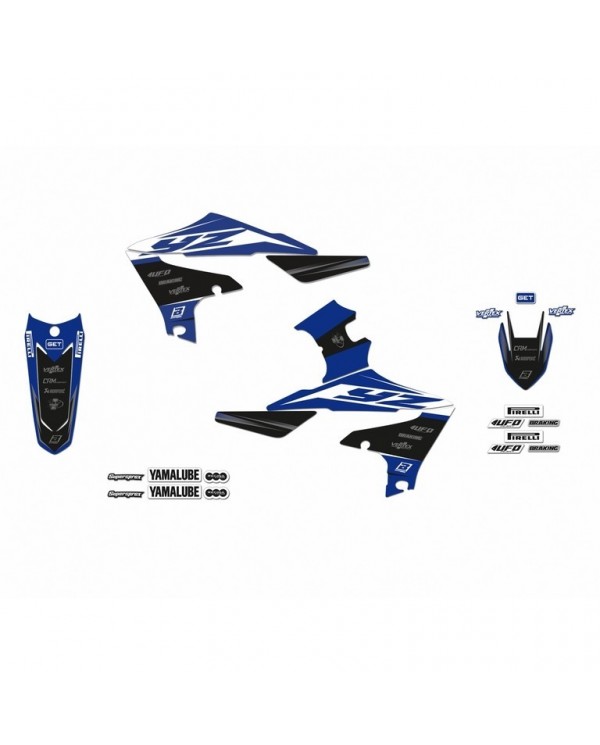 Kit Adhesivos Blackbird Replica Racing  19Yamaha YZ 250 F 19-23 450 F 18-22