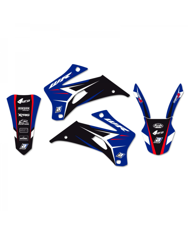Kit Adhesivos Blackbird Dream 4 Yamaha WR 250 F 07-14 WR 450 F 07-11