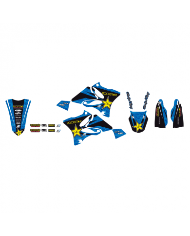 Kit Adhesivos Blackbird Rockstar Energy Yamaha YZ 125/250 02-14