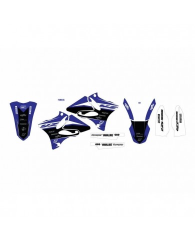 Kit Adhesivos Blackbird Replica 19 Yamaha YZ 125/250 02-14