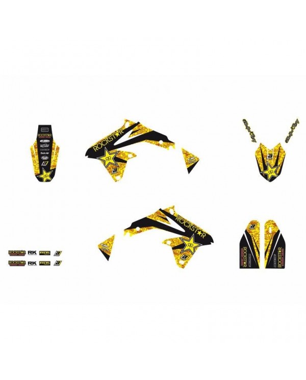 Kit Adhesivos Blackbird Rockstar Energy Suzuki RMZ 450 08-17