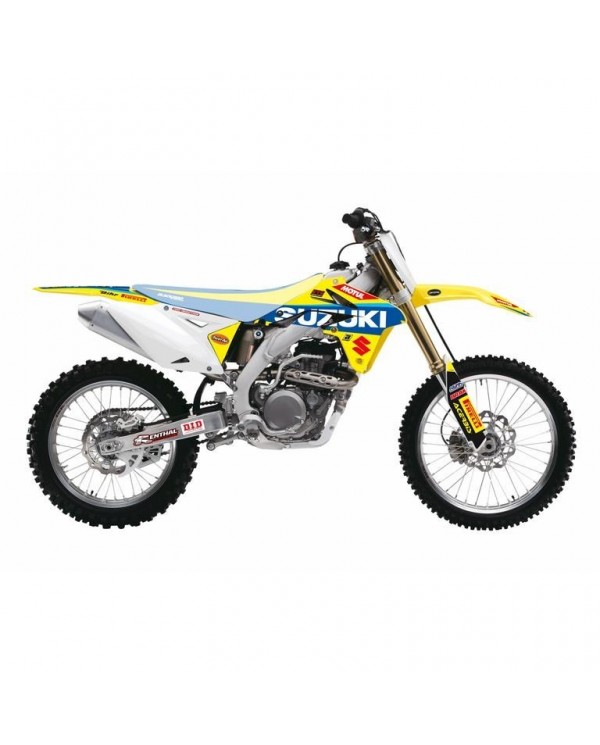 Kit Adhesivos Blackbird Réplica Team World MX2 Suzuki RMZ 450 08-17