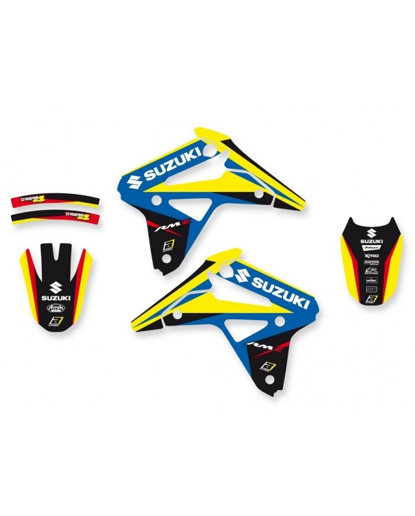 Kit Adhesivos Blackbird Dream 4 Suzuki RMZ 450 05-07