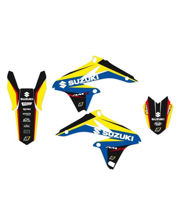 Kit Adhesivos Blackbird Dream 4 Suzuki RMZ 250 10-18