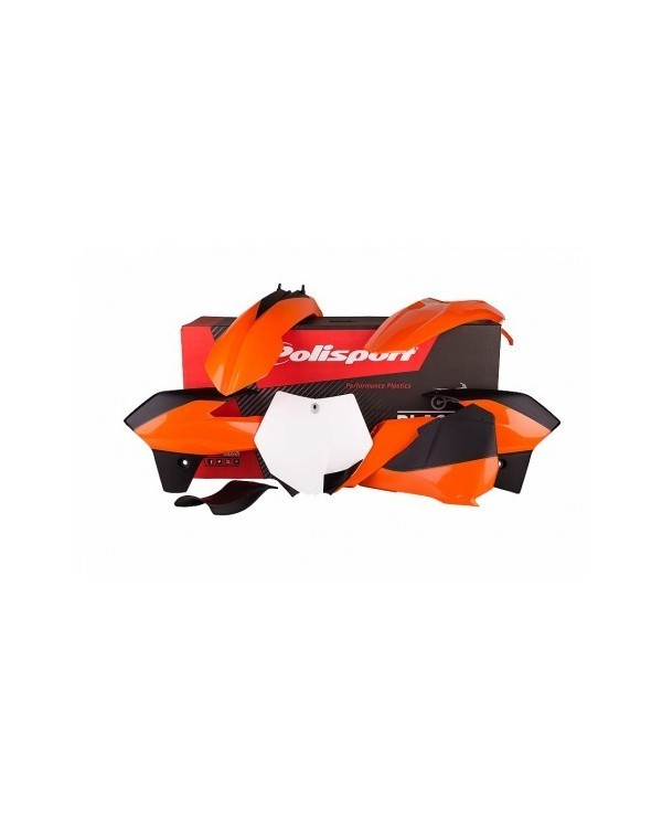 KIT DE PLASTICOS POLISPORT KTM SX 85 (2013-2017) COLOR ORIGINAL