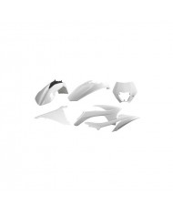 KIT DE PLASTICOS POLISPORT KTM EXC / EXC-F (2012-2013) BLANCO