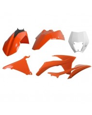 FULL KIT DE PLASTICOS POLISPORT KTM EXC / EXC-F (2012-2013) COLOR ORIGINAL