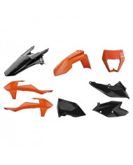 Full Kit Plásticos Polisport KTM EXC/EXC-F 17-19 Naranja 16