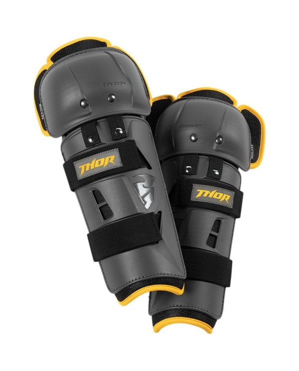 rodillaras thor SECTOR GP carbono/amarillo