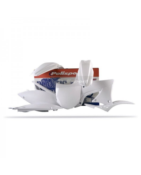 Kit Plásticos Polisport Kawasaki KX 450 F 09-11 Blanco