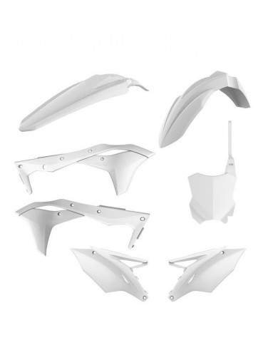 Kit Plásticos Polisport Kawasaki KX 250 F 17-.. Blanco