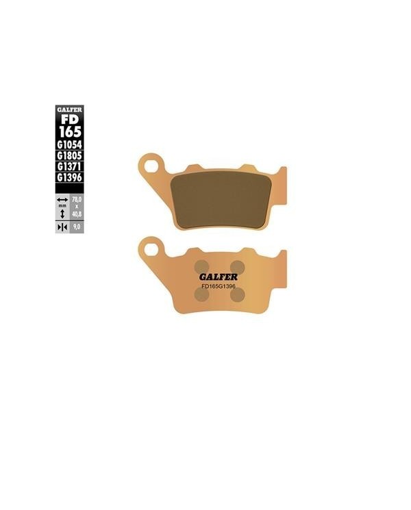 Pastillas De Freno Galfer Traseras KTM 98-03