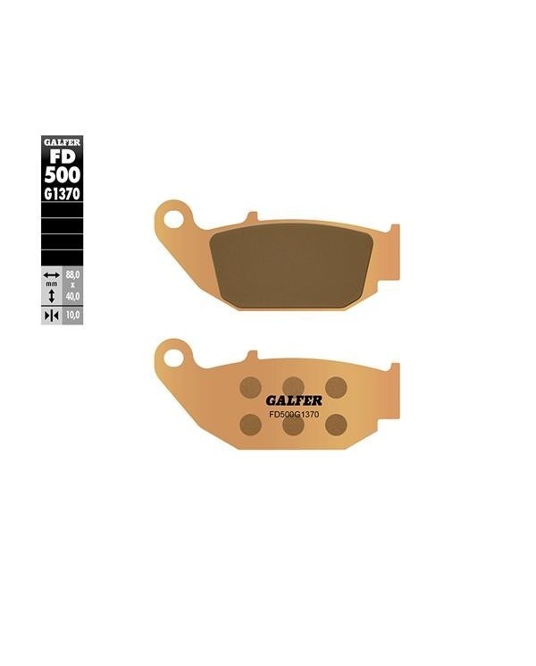 Pastillas De Freno Galfer Sinterizadas Traseras Honda CRF 250 Rally/RL Rally (No ABS) 17-..