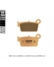 PASTILLAS DE FRENO TRASERAS GALFER KAWASAKI KX 250 /F (2004-2023) KX/KXE 450 F (2006-2023)