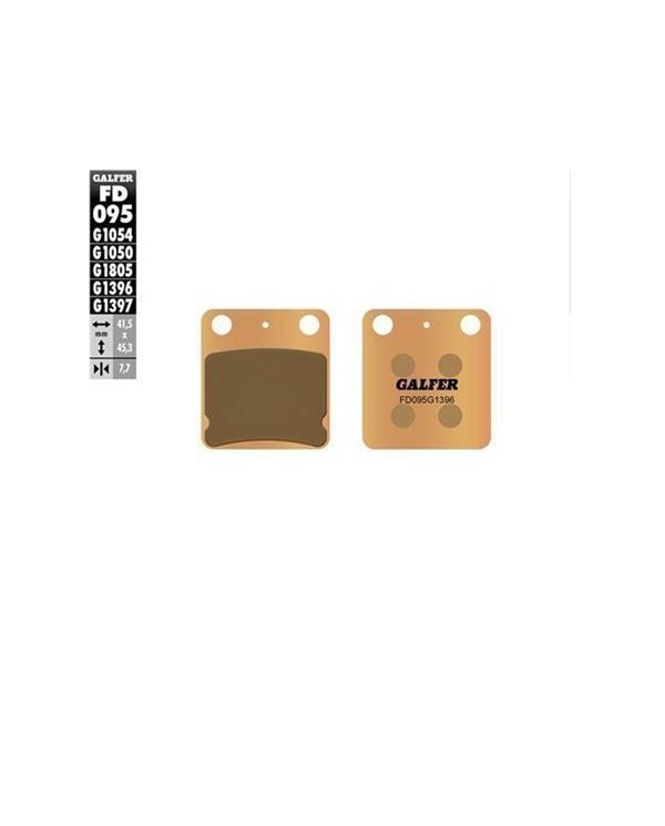 Pastillas De Freno Galfer Traseras Suzuki RM 65 03-13
