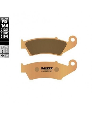 PASTILLAS DE FRENO DELANTERAS GALFER SUZUKI RMX 450 Z (2010-2023) RM 125/250 (1996-2019)