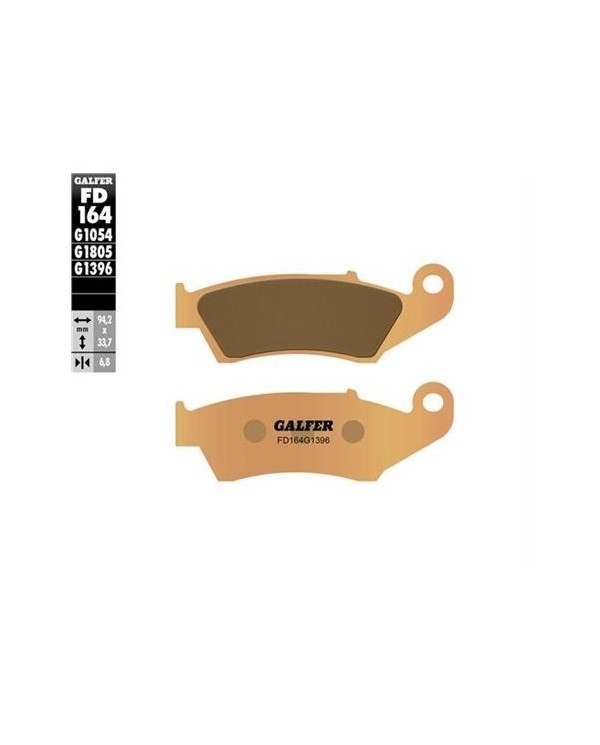 PASTILLAS DE FRENO DELANTERAS GALFER SUZUKI RM 125/250 (1996-2019)
