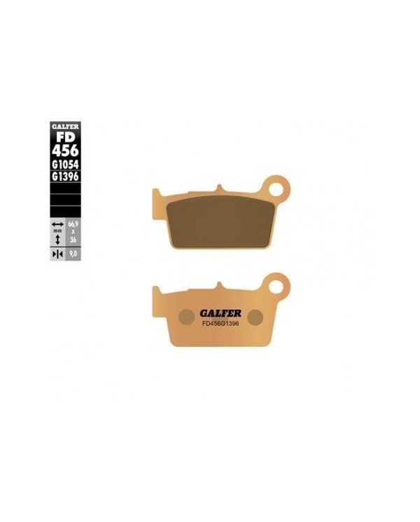 PASTILLAS DE FRENO TRASERAS GALFER BETA 525 RR 4T (2005-2019)