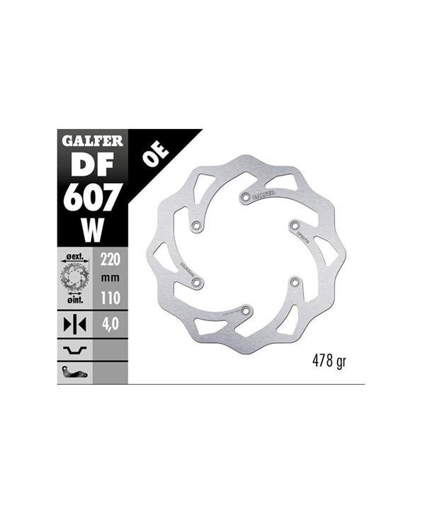 DISCO DE FRENO GALFER TRASERO KTM EXC/F -SX/F