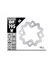 Disco Freno Trasero Galfer Floreado Kawasaki KX 65 00-15