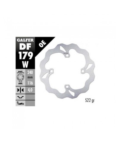 DISCO DE FRENO GALFER TRASERO KAWASAKI KXE450 F (2006-2019)