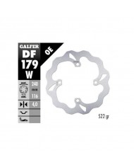 DISCO DE FRENO GALFER TRASERO SUZUKI RM250 Z (2004-2006)